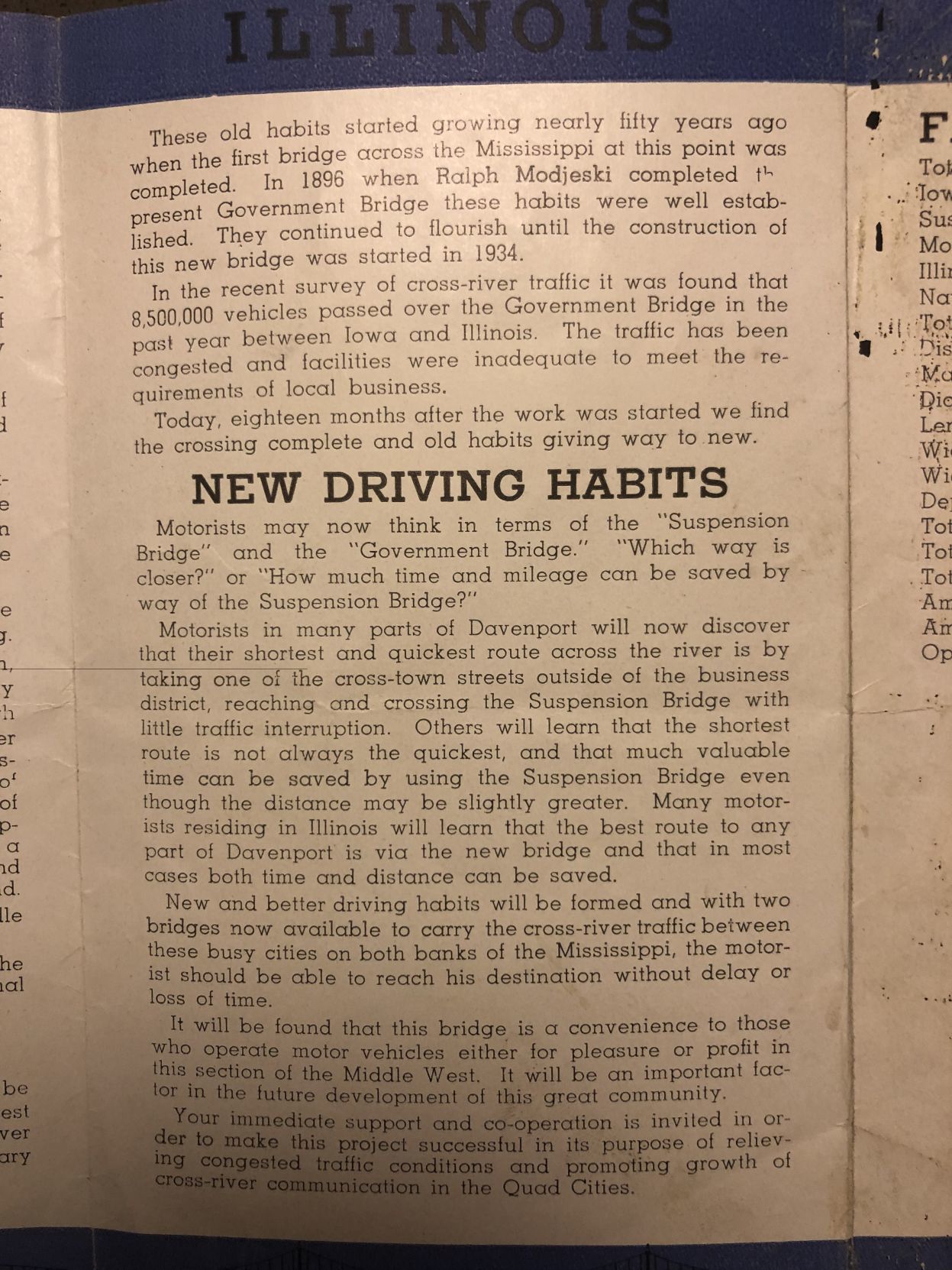 bridge page three